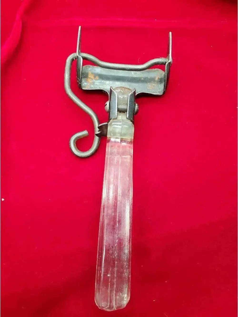 Pyrex Flame ware pot handle Corning Ware, Glass Handle, Vintage, Antique, old